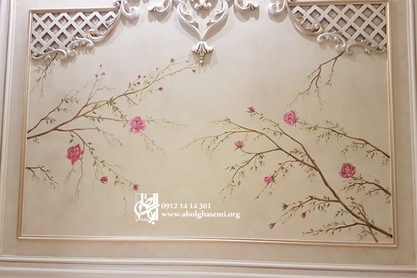 طراحی پتینه روی دیوار